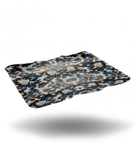 FERRIBIELLA CANE BRRRIVIDINO TAPPETINO RINFRESCANTE CAMOUFLAGE 81 x 96 CM