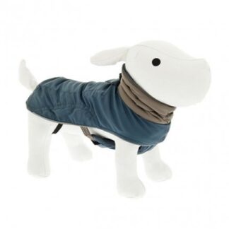 Ferribiella cane cappotto alaska blu e tortora tg.60