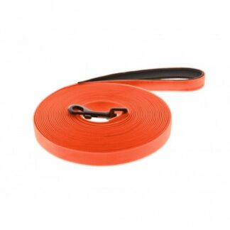 Ferribiella cane guinzaglio lunghina fun flat 2 cm x 6 m arancio