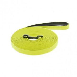 Ferribiella cane guinzaglio lunghina fun flat 2 cm x 6 m giallo