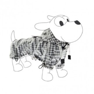 Ferribiella cane impermeabile favola 70 cm pied de poule