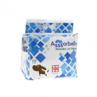 FERRIBIELLA CANE PANNOLINI MUTANDINA CON POLIMERI SMALL 10 PZ FUSS DOG