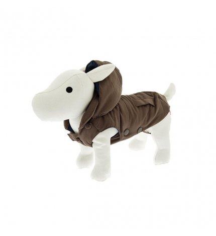 Ferribiella cane piumino reversibile new york 30 cm marrone