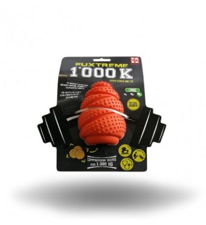 Ferribiella fuxtreme 1000kg strong galleggiante per cani di taglia grande 11,1 cm arancio