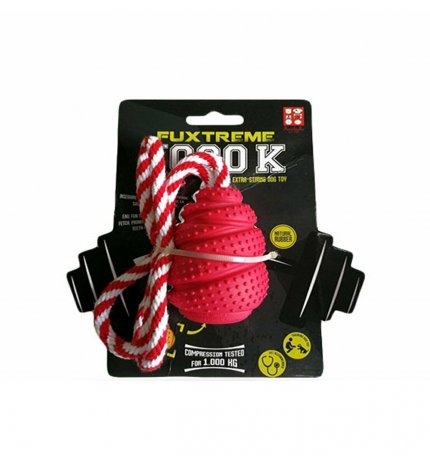FERRIBIELLA FUXTREME 1000KG STRONG PER CANI DI TAGLIA GRANDE 11,1 CM CON CORDA ROSSO