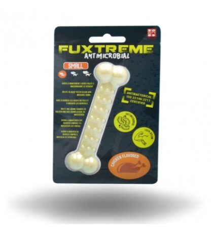 FERRIBIELLA FUXTREME OSSO ANTIMICROBICO PER CANI DI TAGLIA PICCOLA 11 CM AL POLLO