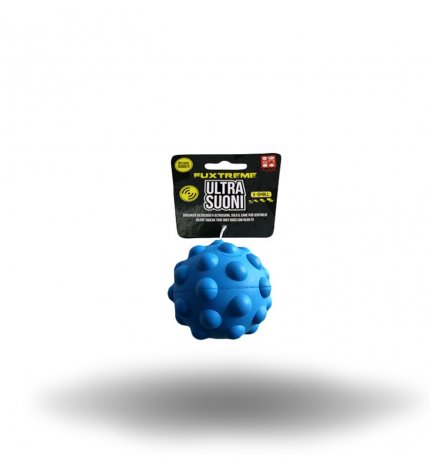 Ferribiella fuxtreme ultrasound palla atomica per cani di taglia molto piccola 6,3 cm blu