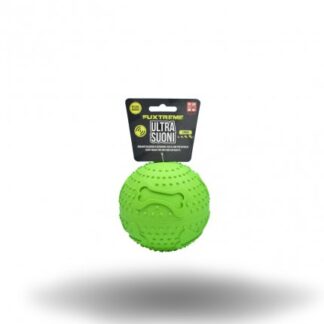 Ferribiella fuxtreme ultrasound palla ossi per cani di taglia grande 11,4 cm verde
