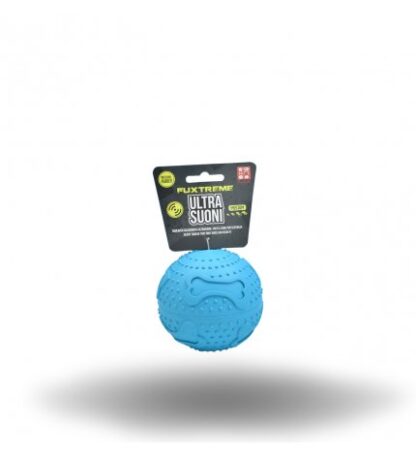 Ferribiella fuxtreme ultrasound palla ossi per cani di taglia media 9,5 cm blu