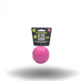 Ferribiella fuxtreme ultrasound palla ossi per cani di taglia piccola 7,6 cm fucsia