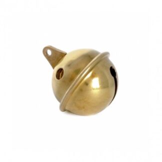 Ferribiella gatto sonaglio ottone lucido diametro 17 mm small