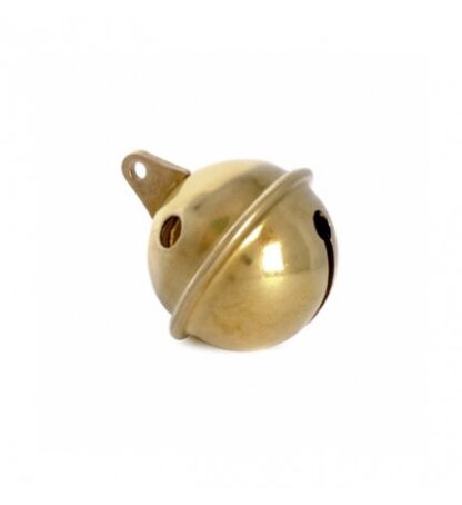 Ferribiella gatto sonaglio ottone lucido diametro 17 mm small