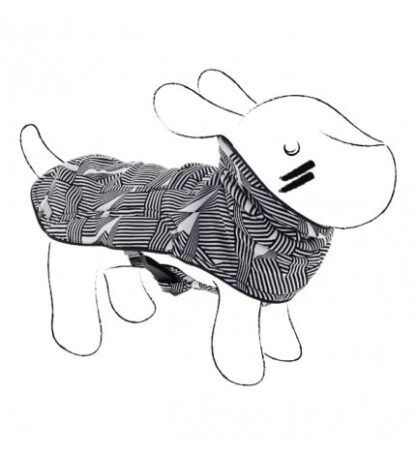 Ferribiella juventus official product cane cappottino con pettorina integrata tg. 33 cm