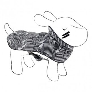 Ferribiella juventus official product cane cappottino con pettorina integrata tg. 51 cm