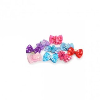 FIOCCHETTI COLORATI CON ELASTICO COLORI MISTI