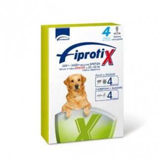 FIPRATIX/FIPROTIX SPOT ON CANE TAGLIA GRANDE 1 CONFEZIONE DA 4 PIPETTE