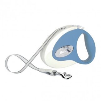 Flexi collection fettuccia m 5m bianco/azzurro