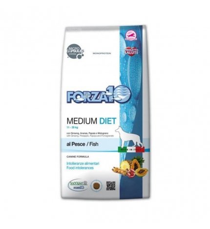 FORZA10 CANE DIET ADULT MEDIUM AL PESCE DA 12 KG