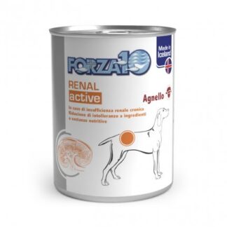 FORZA10 CANE DIET ADULT RENAL ACTIVE AGNELLO DA 390 GR IN LATTINA
