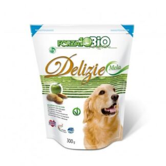 FORZA10 CANE SNACK DELIZIE BIO BISCOTTI MELA DA 300 GR