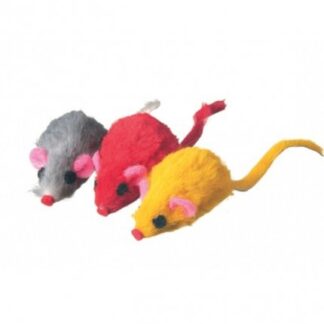 GIOCO GATTO TOPINI MINI COLORATI 6PZ