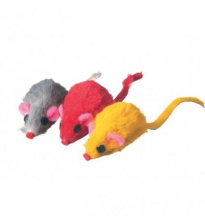 GIOCO GATTO TOPINI MINI COLORATI 6PZ