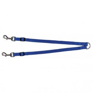 Guinzaglio accoppiacani premium xs-m blu