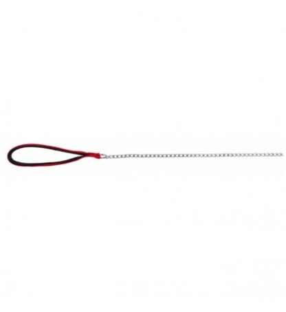 Guinzaglio catena 1m/3mm rosso