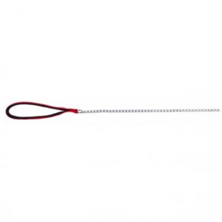 Guinzaglio catena 1m/4mm rosso