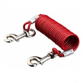 Guinzaglio da cortile con cavo a spirale