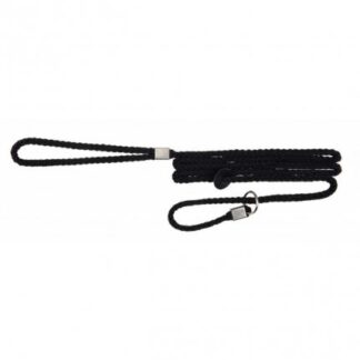Guinzaglio da esposizione m-xl 1,2mm/10mm nero