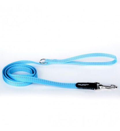 Guinzaglio economico inserto rinfrangente azzurro
