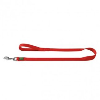 Guinzaglio in nylon da passeggio  15/110 rosso
