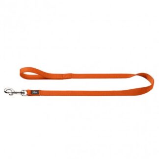 Guinzaglio in nylon da passeggio 25/100 arancio