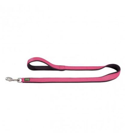 Guinzaglio neopren 25/100 lampone/nero