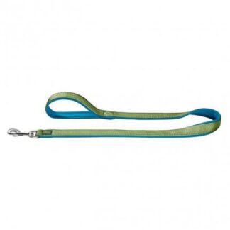 Guinzaglio neopren 25/100 verde/petrolio