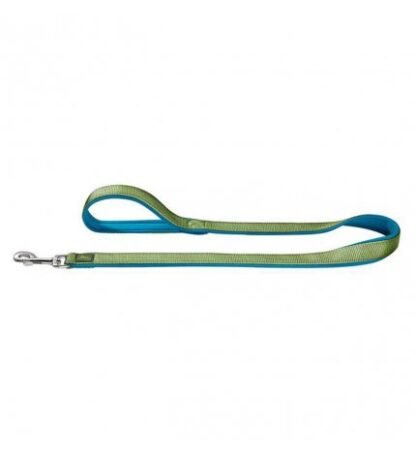 Guinzaglio neopren 25/100 verde/petrolio