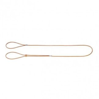 GUINZAGLIO SHOW 4MM ROTONDO PELLE MARRONE CHIARO