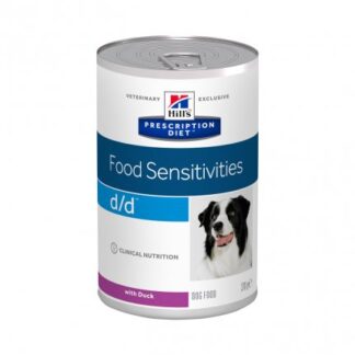 HILL'S PRESCRIPTION DIET CANE D/D ALL' ANATRA DA 370 GR IN LATTINA
