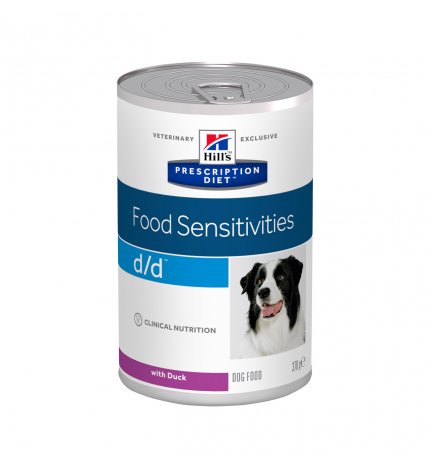 HILL'S PRESCRIPTION DIET CANE D/D ALL' ANATRA DA 370 GR IN LATTINA