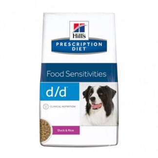 HILL'S PRESCRIPTION DIET CANE D/D ALL' ANATRA E RISO 12 KG