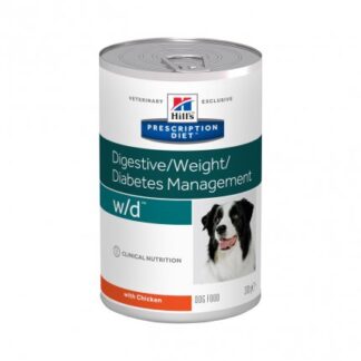 HILL'S PRESCRIPTION DIET CANE W/D DA 370 GR IN LATTINA
