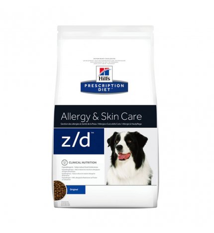 HILL'S PRESCRIPTION DIET CANE Z/D ALLERGY & SKIN CARE DA 3 KG