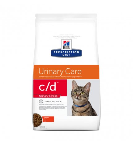 HILL'S PRESCRIPTION DIET GATTO C/D URINARY STRESS AL POLLO DA 1,5 KG