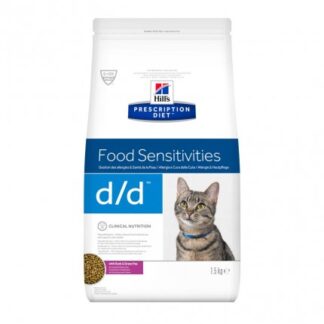 HILL'S PRESCRIPTION DIET GATTO D/D ANATRA E PISELLI DA 1,5 KG
