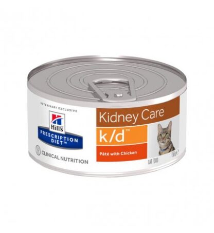 HILL'S PRESCRIPTION DIET GATTO K/D DA 156 GR IN LATTINA