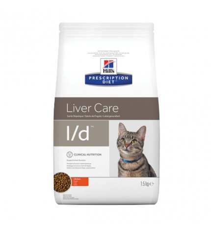 HILL'S PRESCRIPTION DIET GATTO L/D DA 1,5 KG