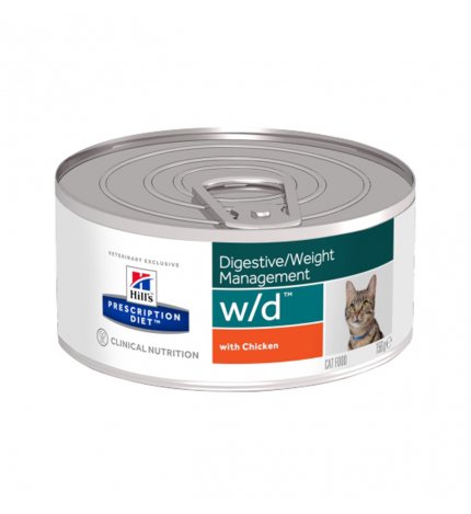 HILL'S PRESCRIPTION DIET GATTO W/D DA 156 GR IN LATTINA