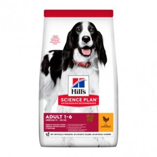 HILL'S SCIENCE PLAN CANE ADULT MEDIUM AL POLLO DA 14 KG