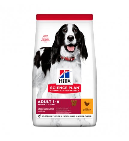 HILL'S SCIENCE PLAN CANE ADULT MEDIUM AL POLLO DA 2,5 KG